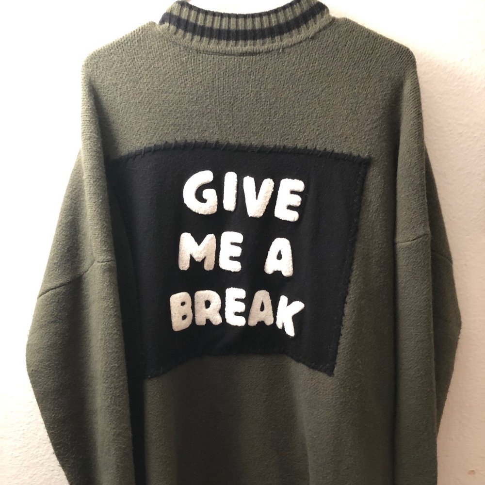 Torrid Lovesick Gimme a Break green cardigan size 0